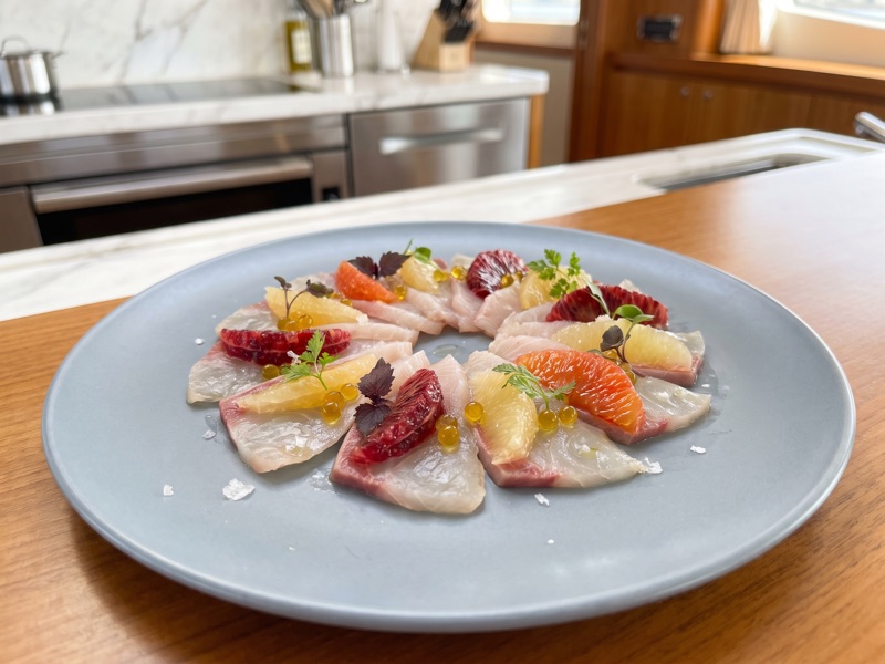 Plated dish 1